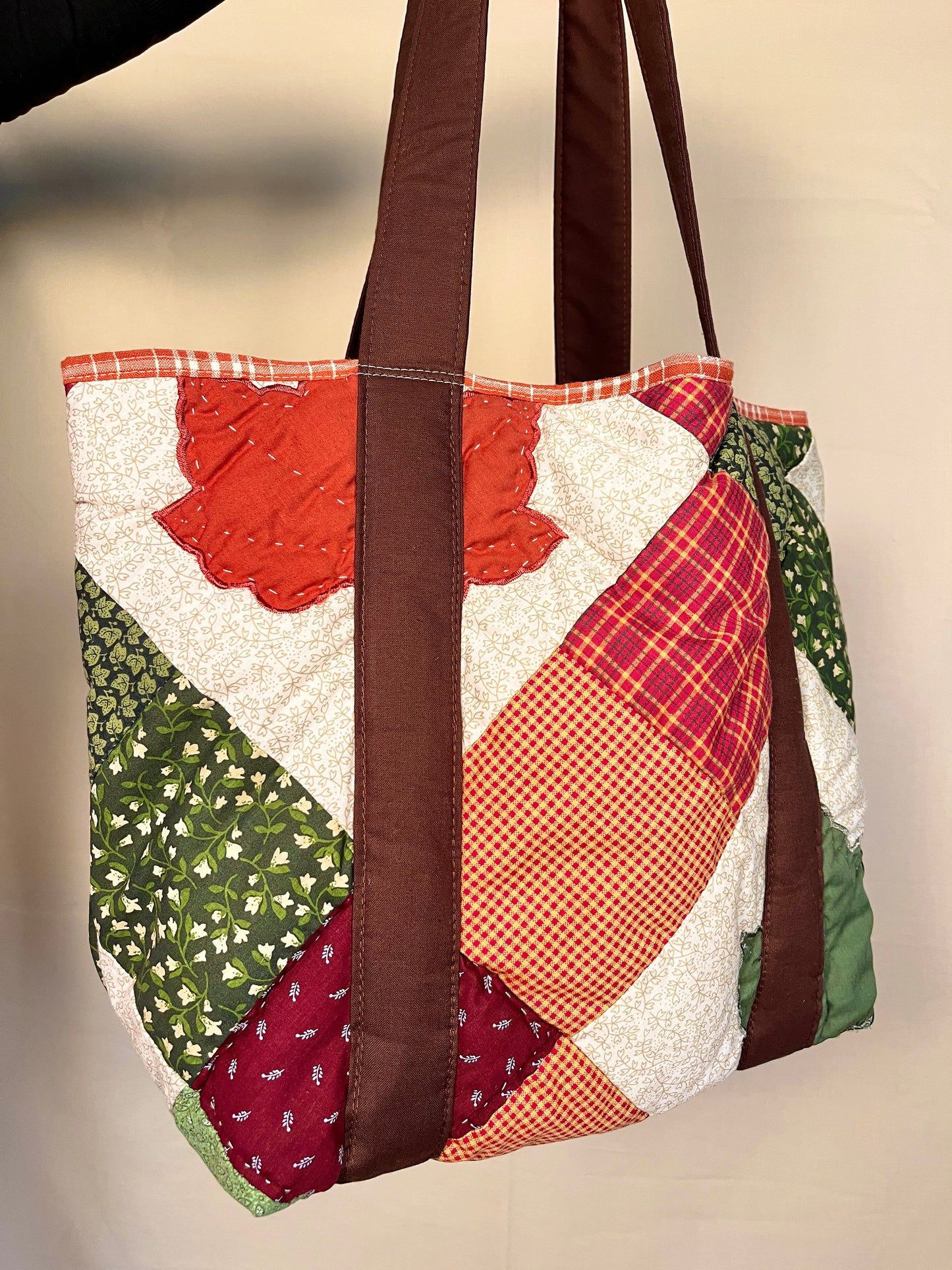 The Autumn Quilted Large Tote Bag #7 *limited-edition*
