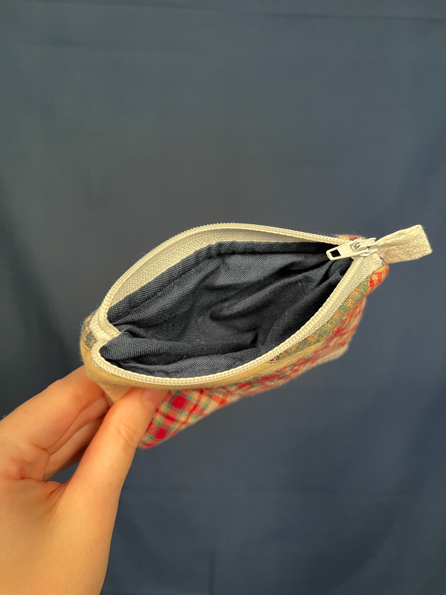 The Midnight Flannel Keychain Wallet #1 *limited-edition*