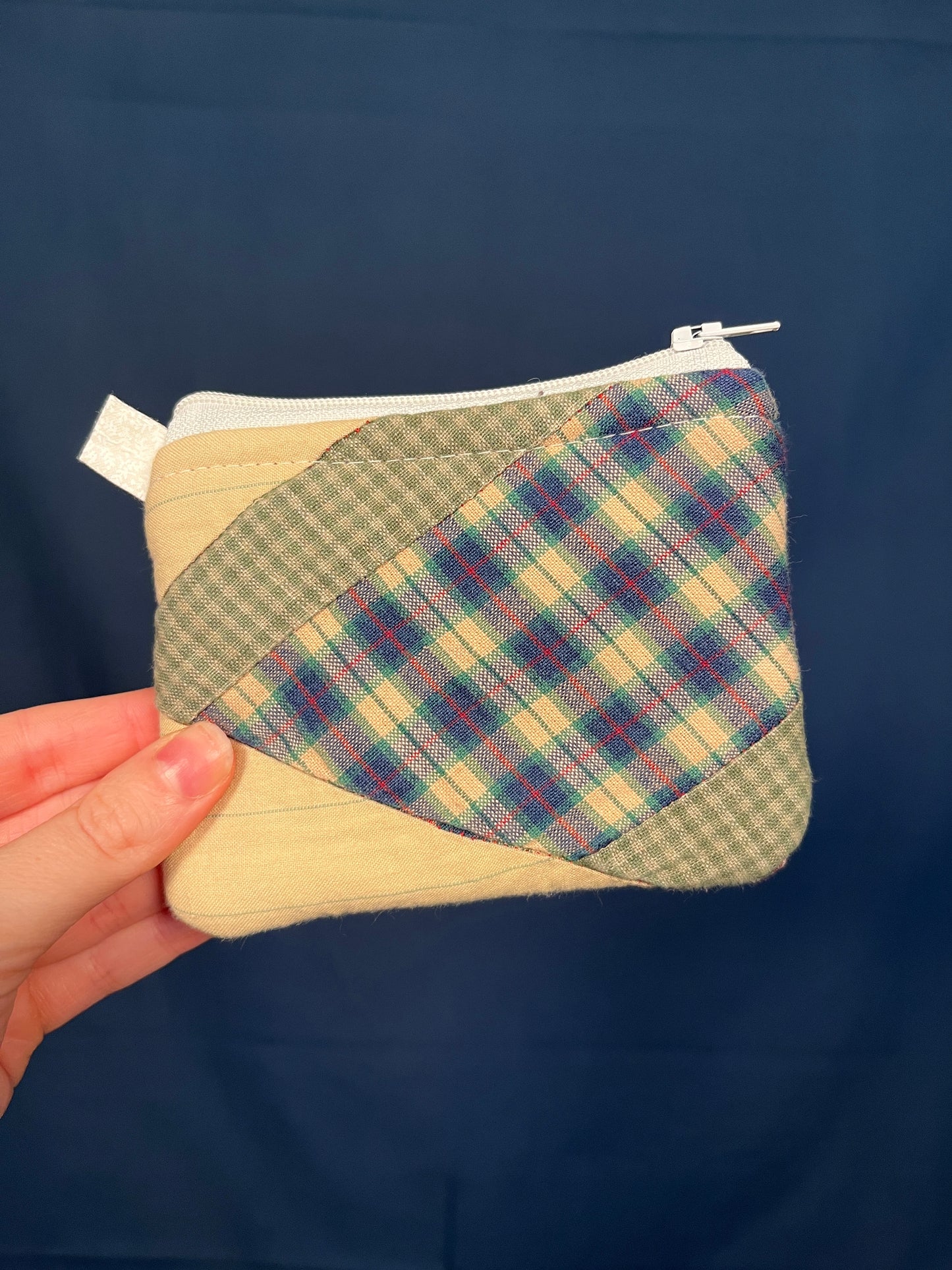 The Midnight Flannel Keychain Wallet #2 *limited-edition*