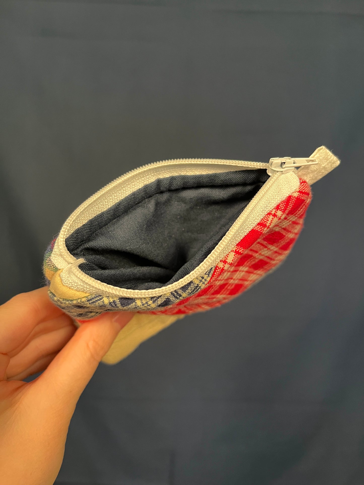 The Midnight Flannel Keychain Wallet #2 *limited-edition*