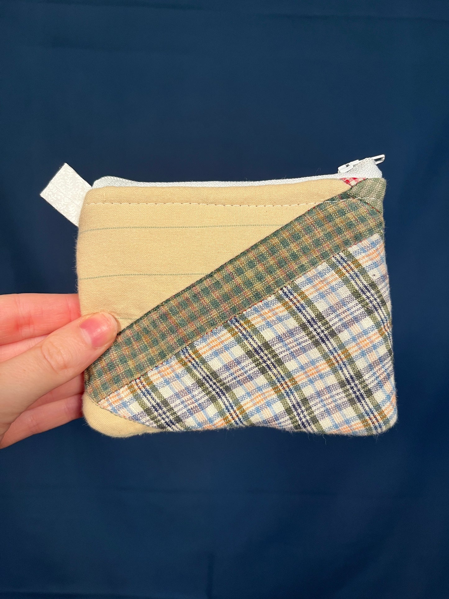 The Midnight Flannel Keychain Wallet #5 *limited-edition*