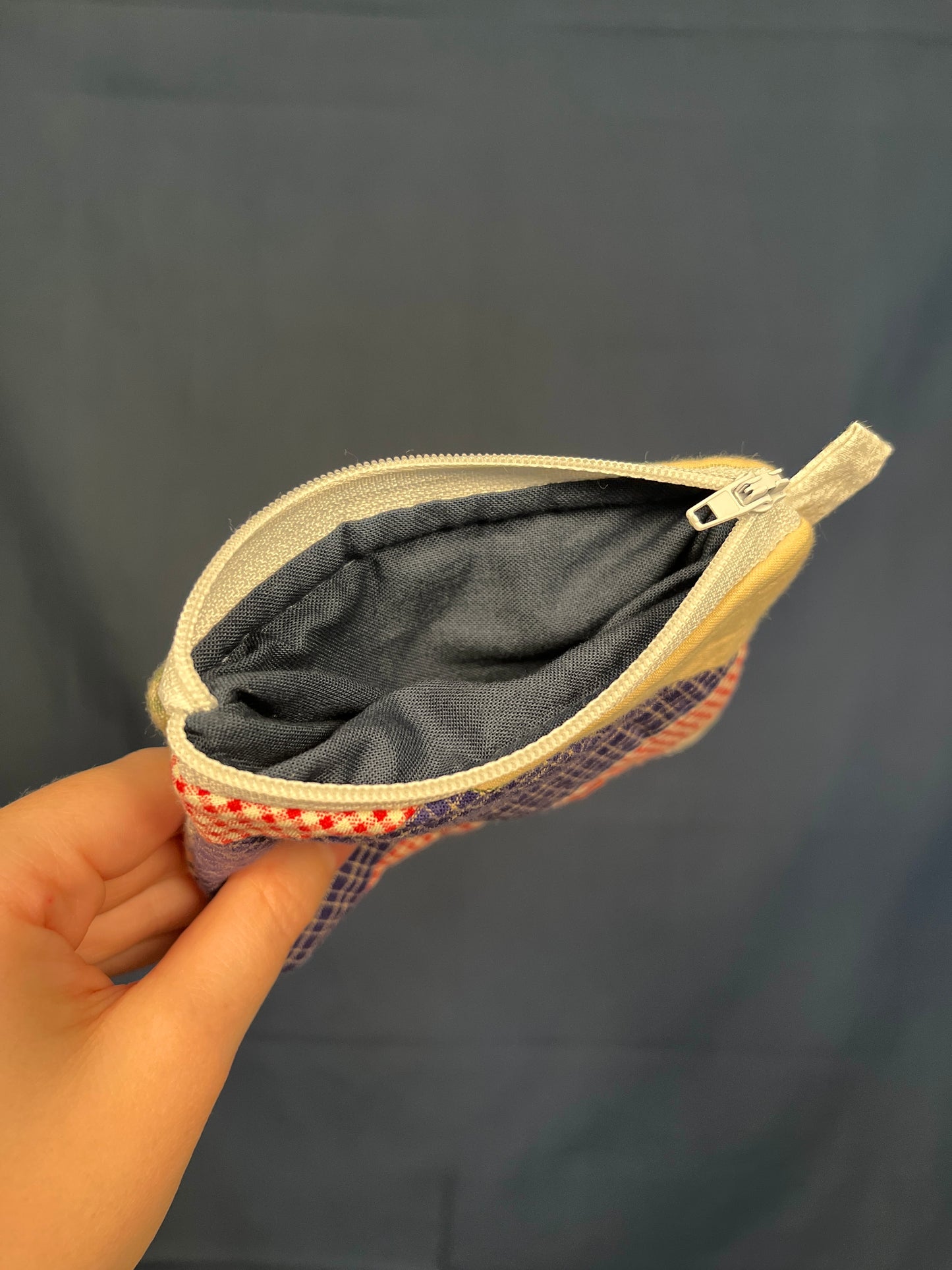 The Midnight Flannel Keychain Wallet #5 *limited-edition*