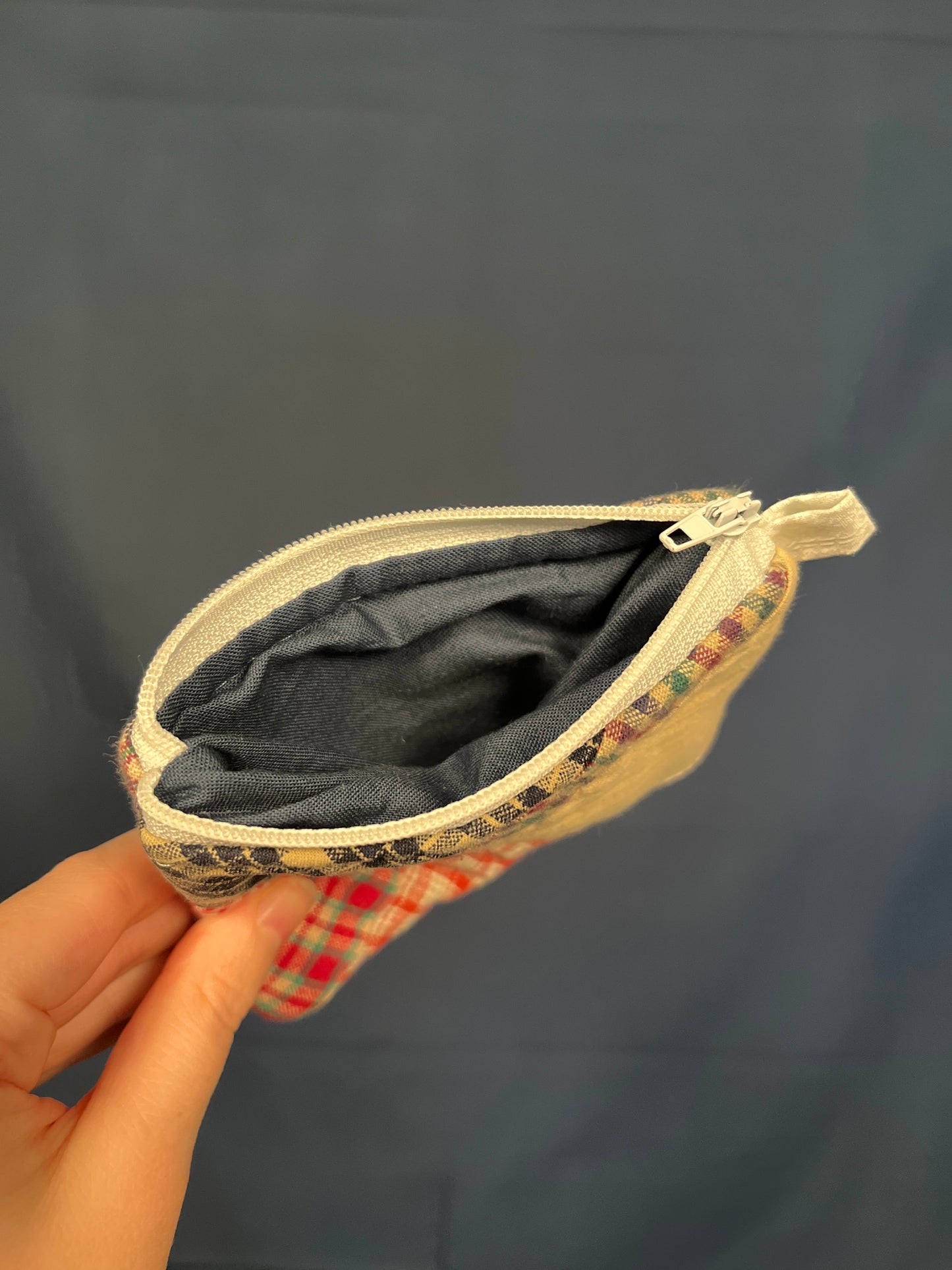 The Midnight Flannel Keychain Wallet #6 *limited-edition*