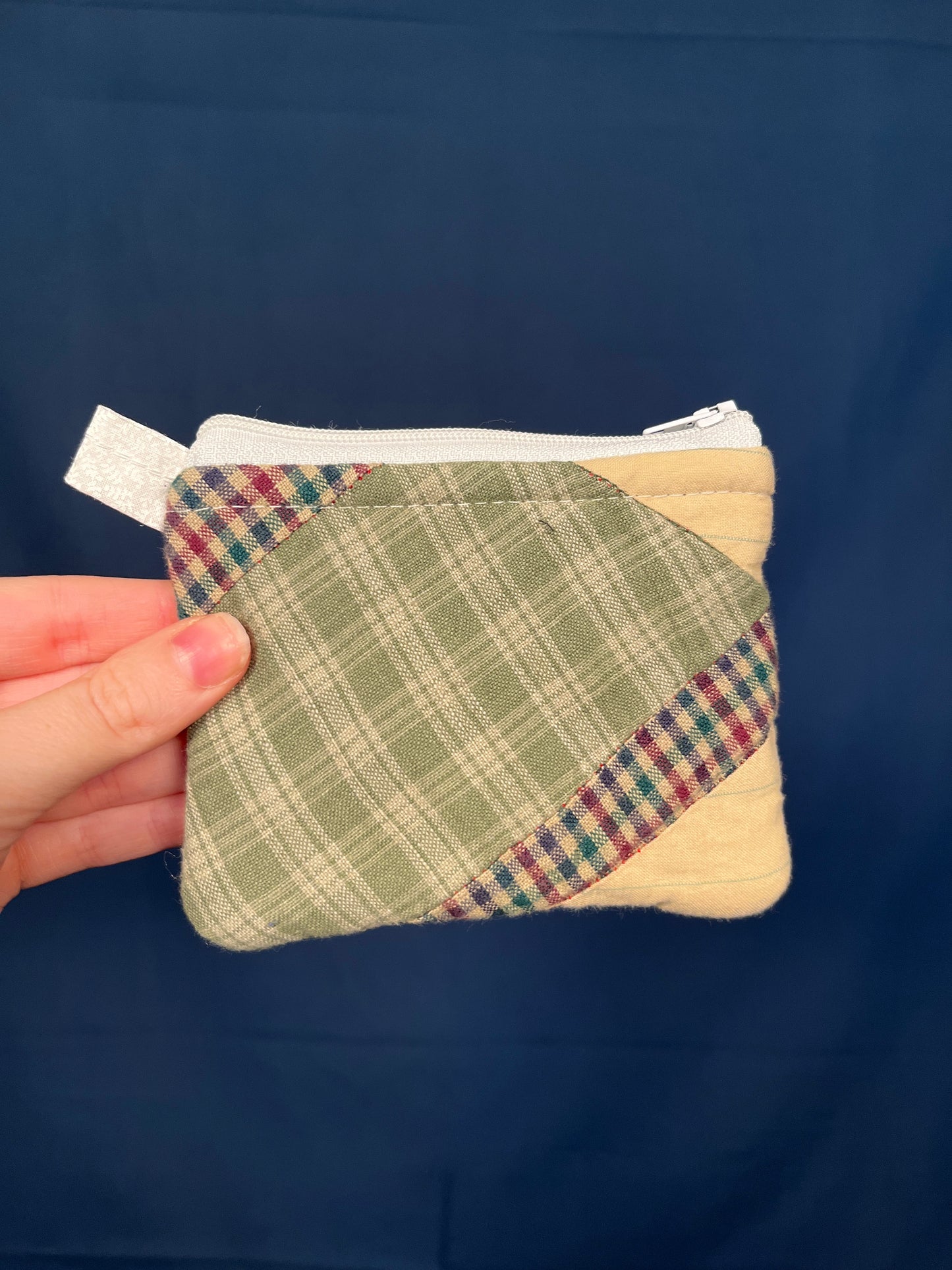 The Midnight Flannel Keychain Wallet #8 *limited-edition*