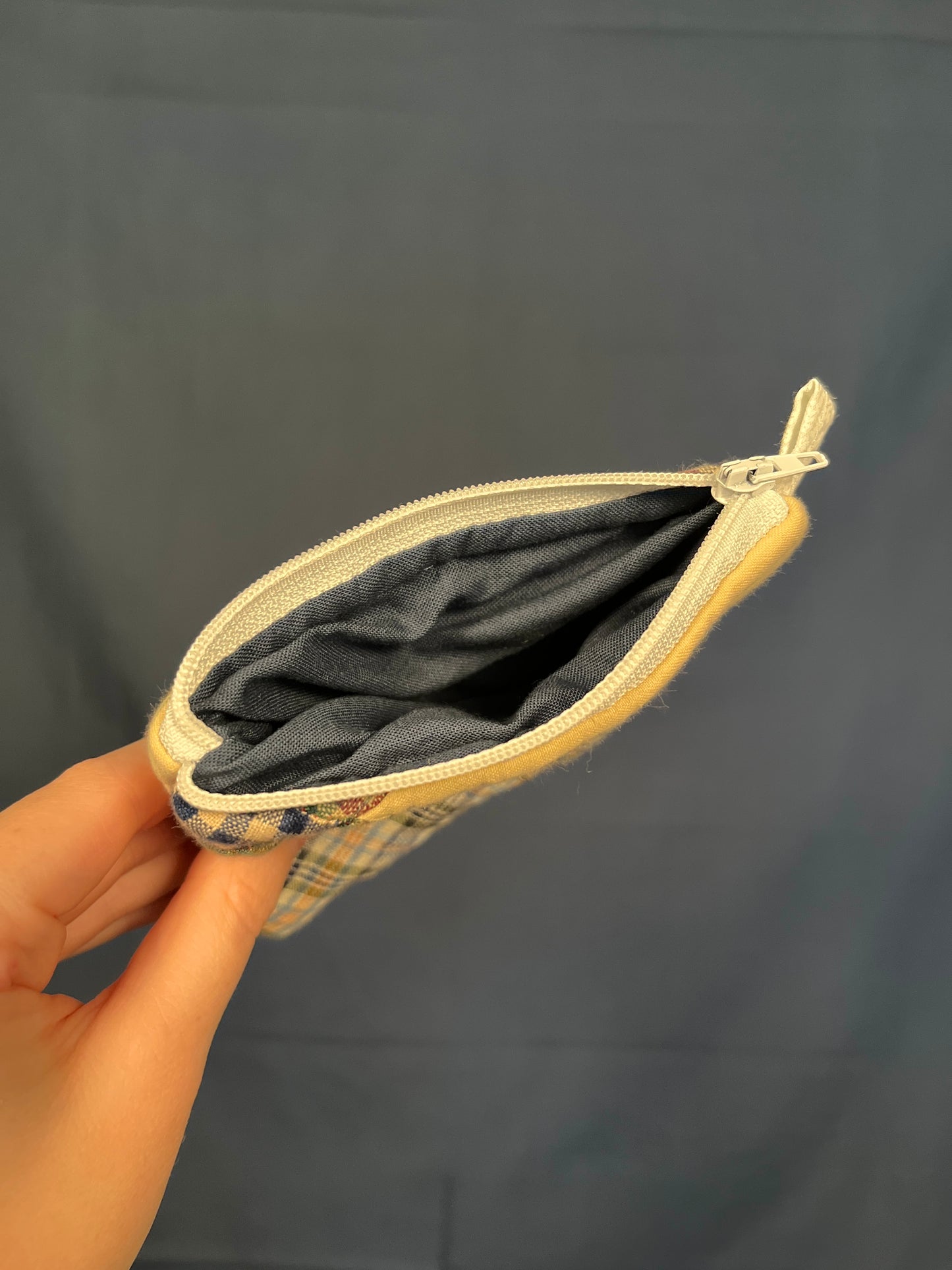 The Midnight Flannel Keychain Wallet #8 *limited-edition*