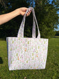 Purple Wildflower Signature Tote Bag