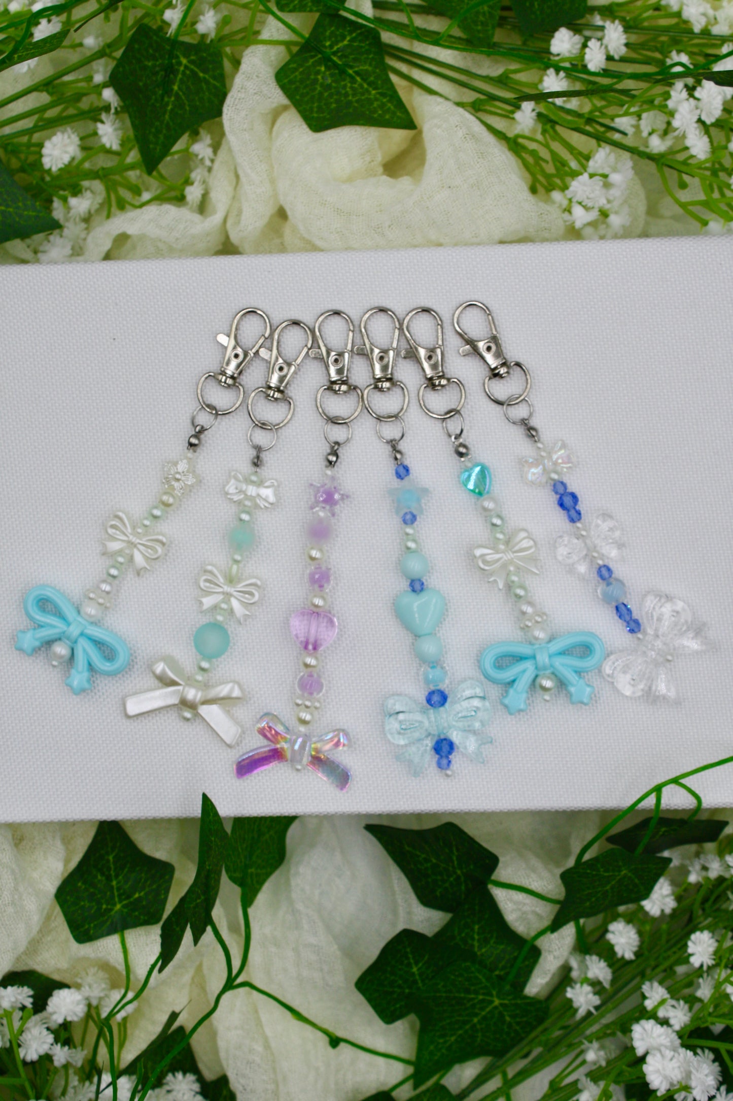 Mystery Beaded Keychain