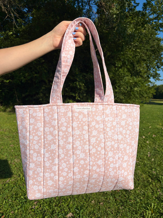 Floral Ballerina Signature Tote Bag
