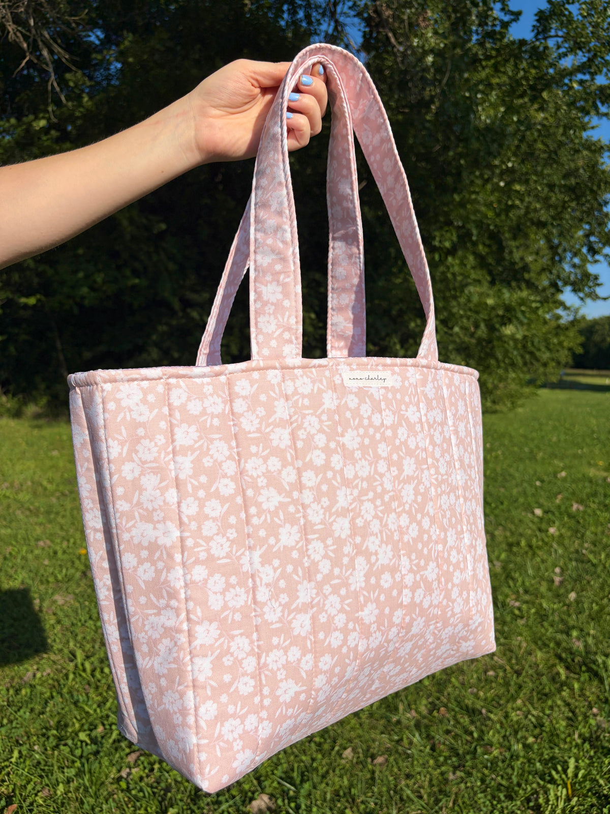Floral Ballerina Signature Tote Bag