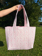 Vintage Pink Signature Tote Bag