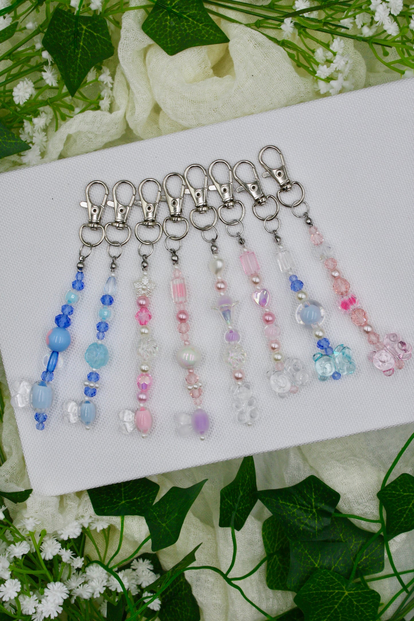 Mystery Beaded Keychain