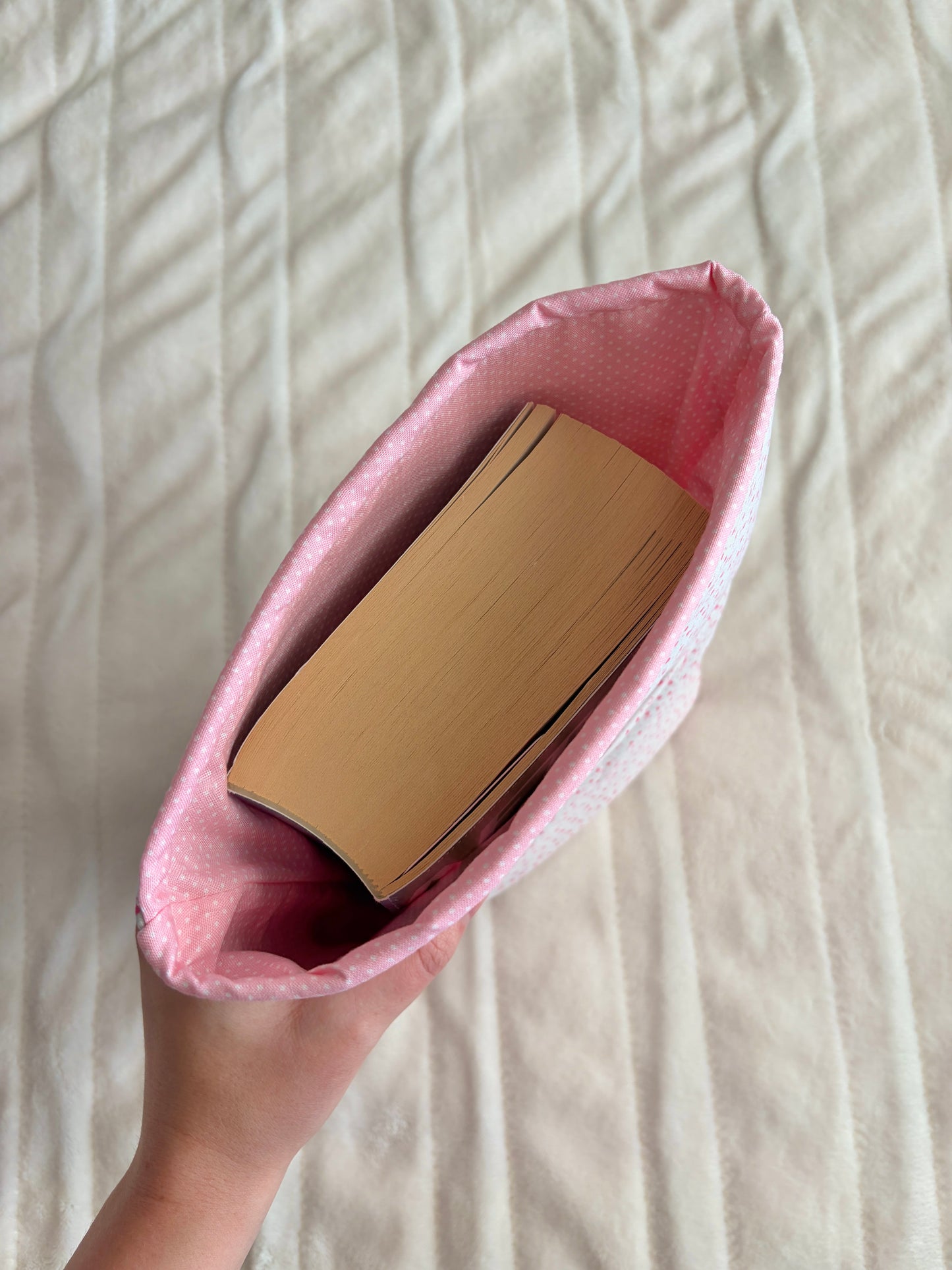 The Tiny Pink Hearts Bible Sleeve
