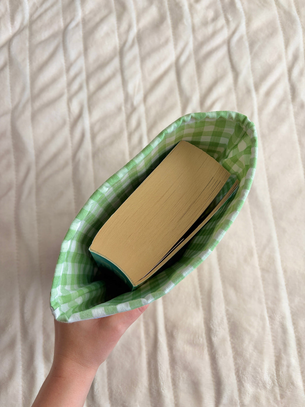 Green Patchwork Bible Sleeve
