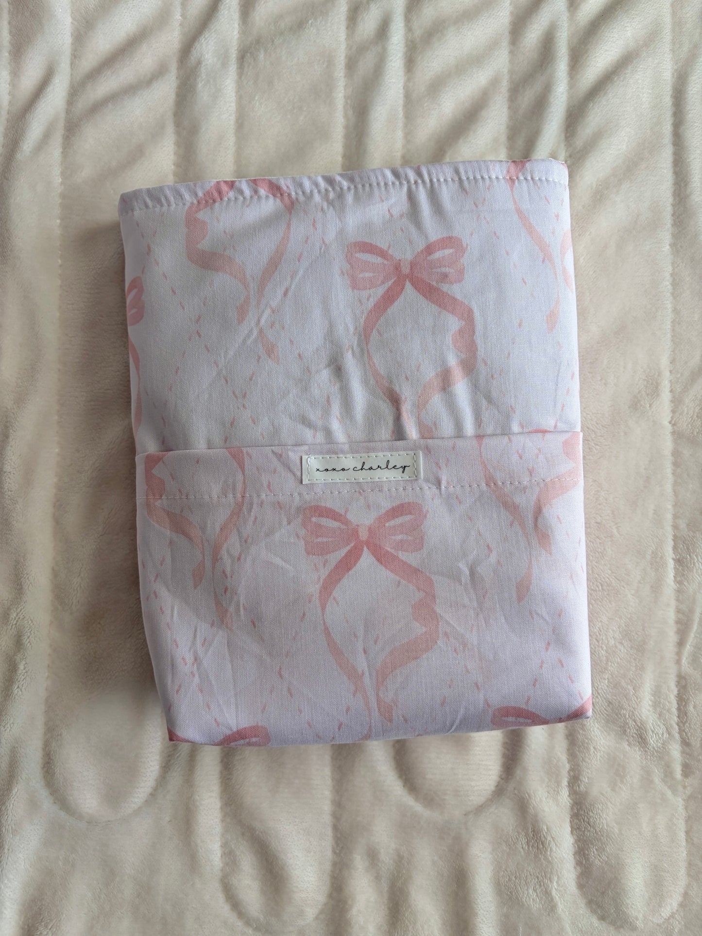 The Pink Bow Bible Sleeve