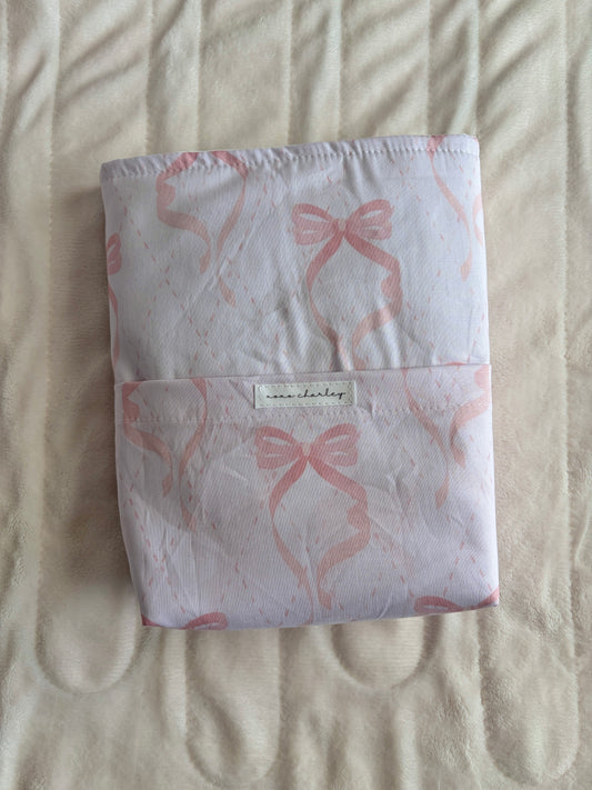 The Pink Bow Bible Sleeve