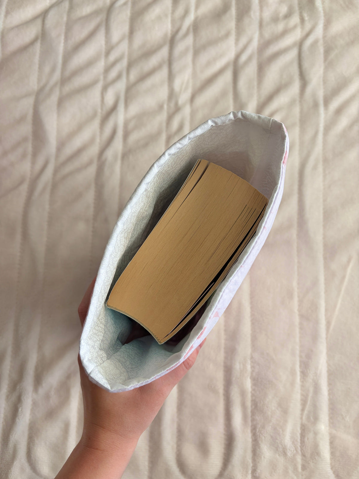 Large Pink Bow Bible Sleeve