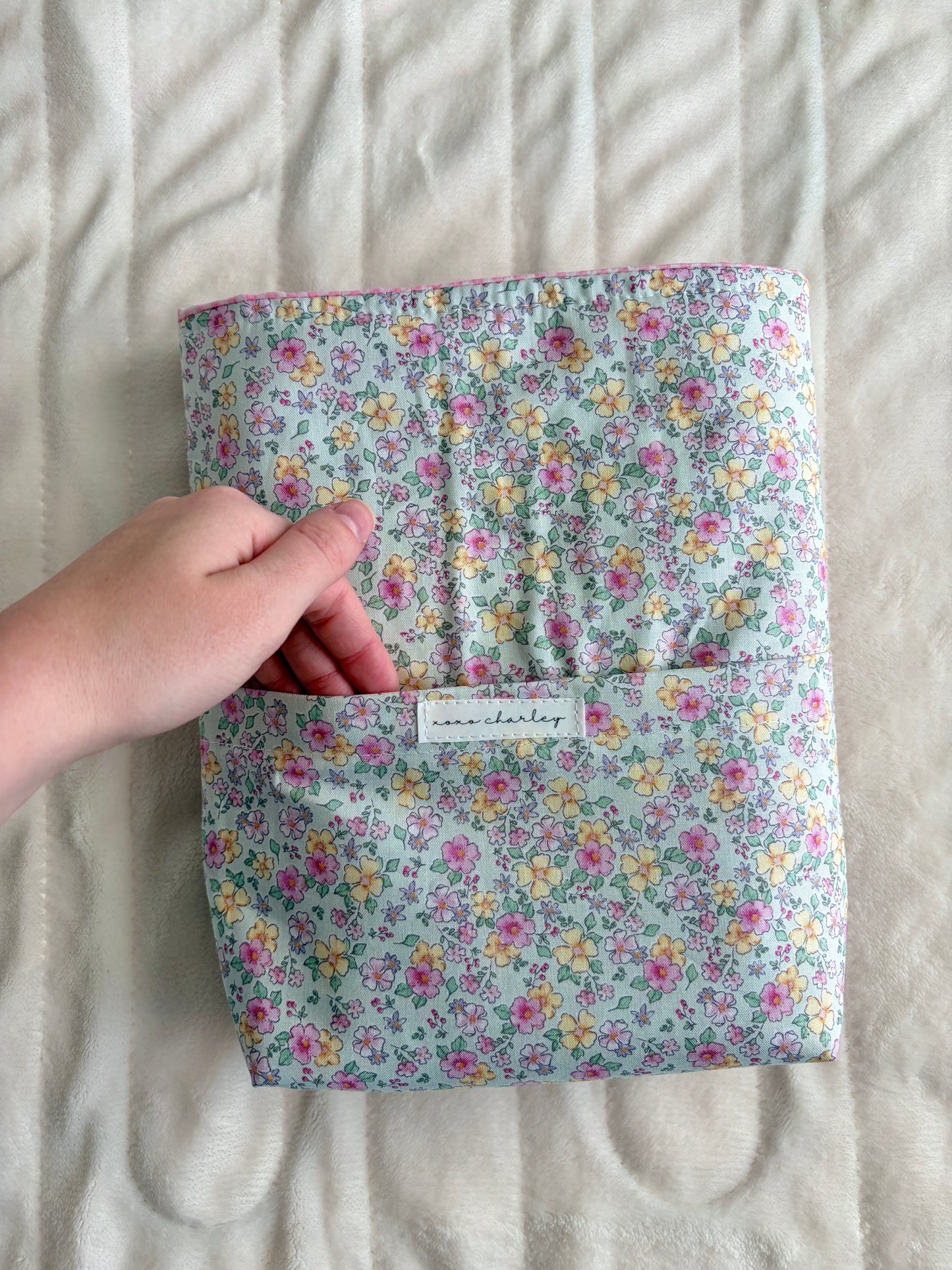 The Pink Peony Bible Sleeve