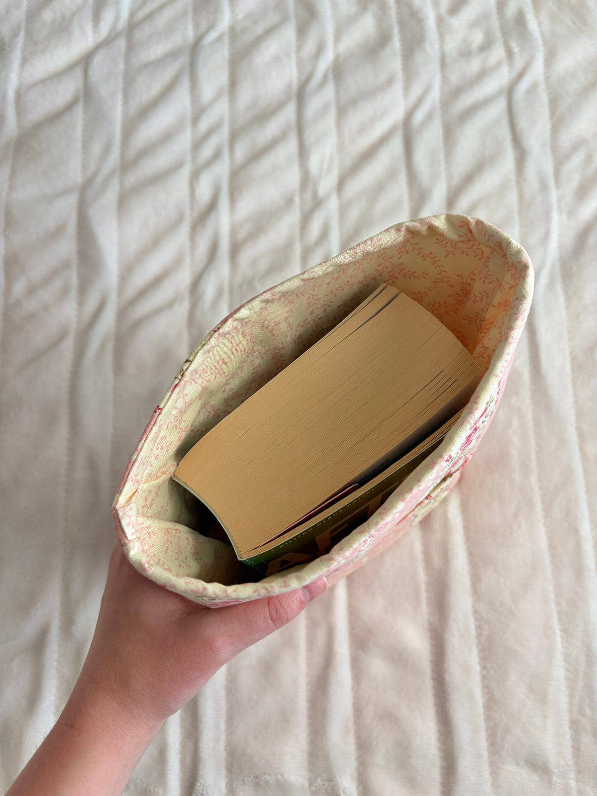 Pink and Yellow Floral Bible Sleeve