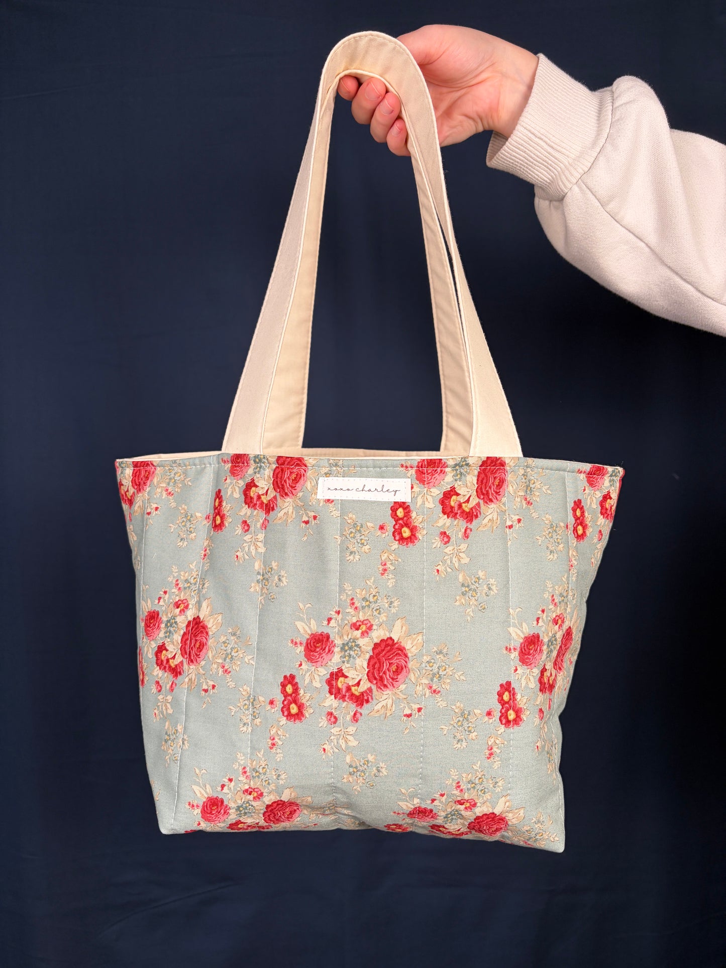 Red Berry Stem Tote Bag *limited-edition*