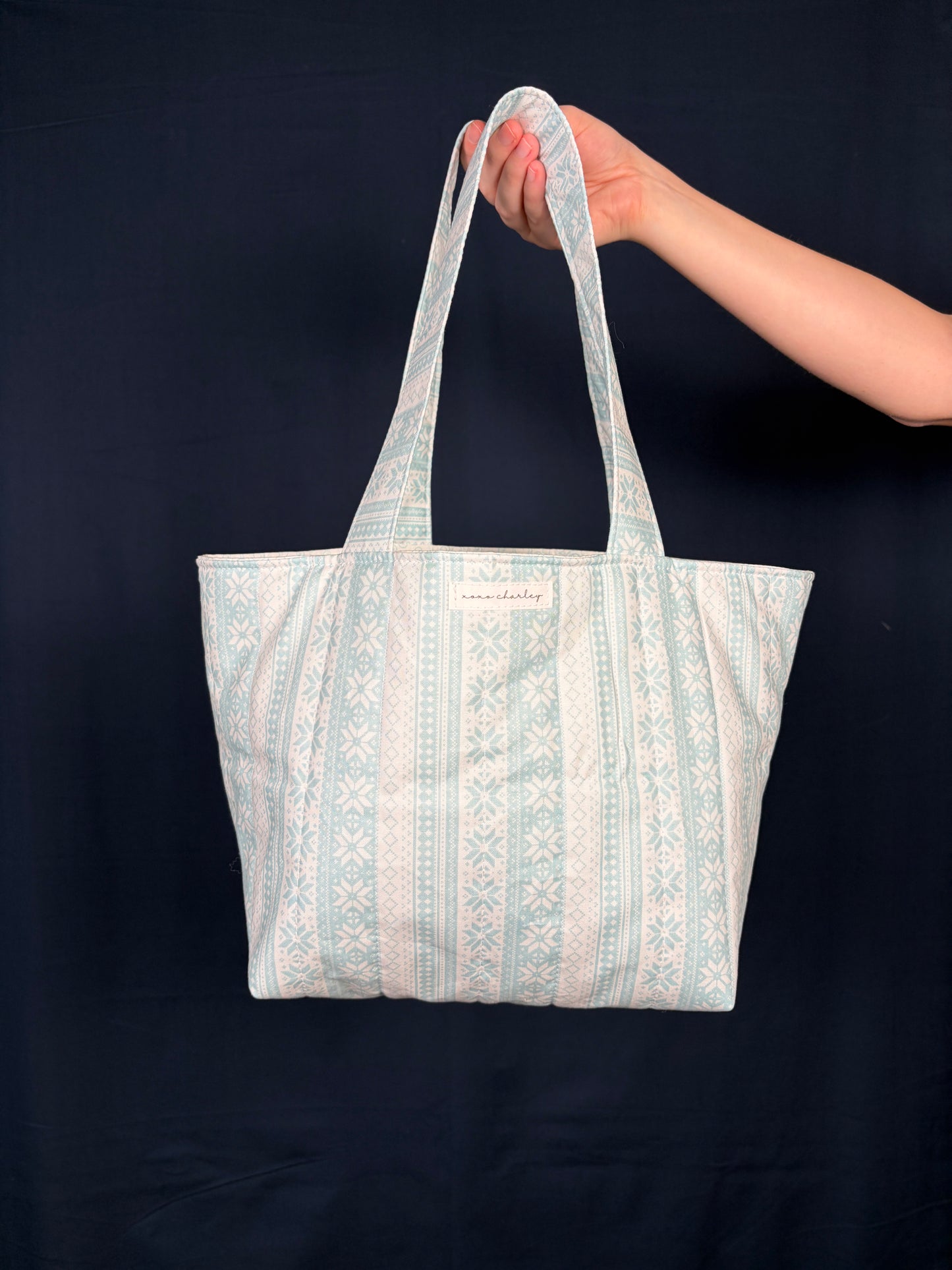 Falling Snow Tote Bag *limited-edition*