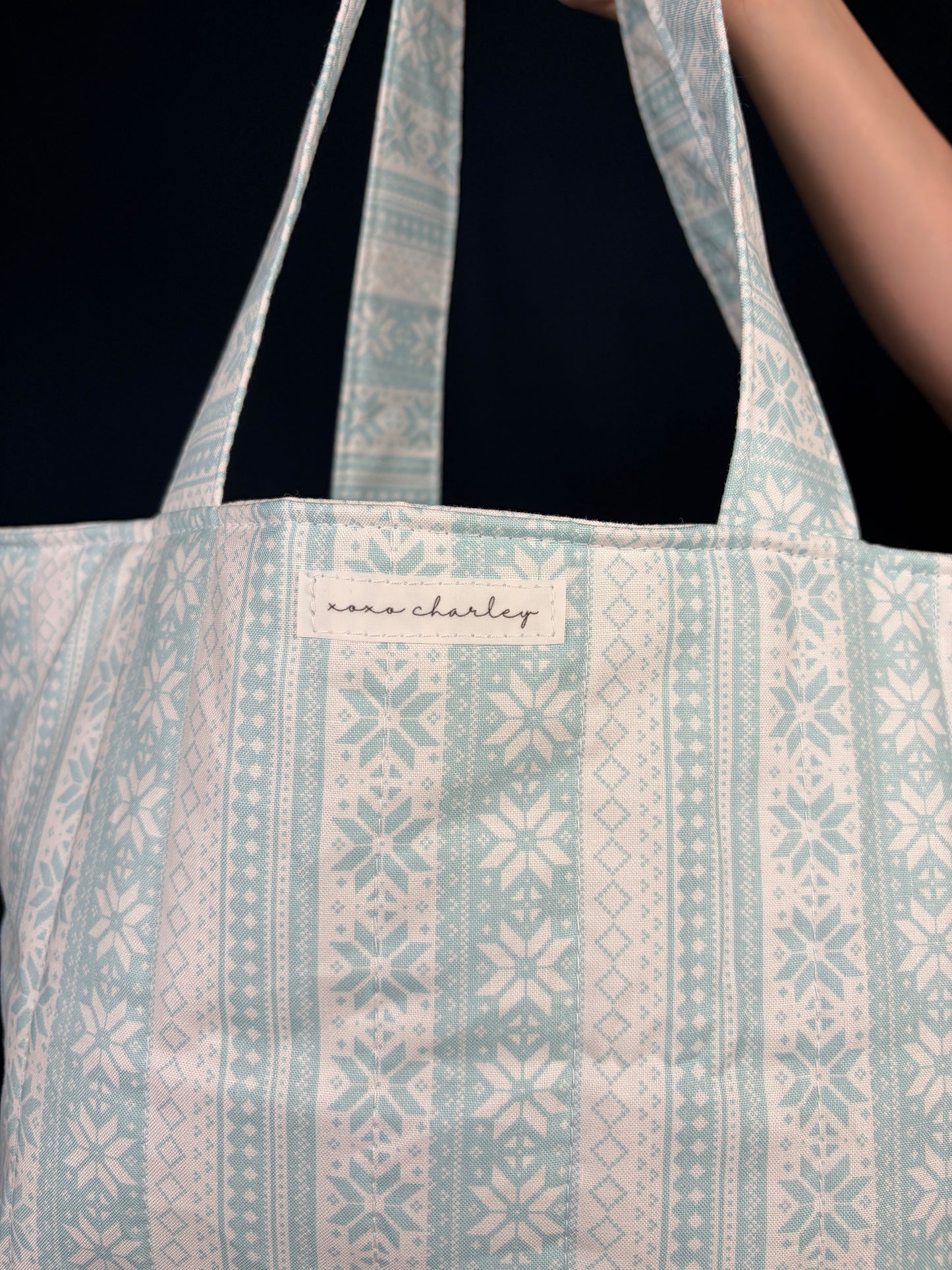 Falling Snow Tote Bag *limited-edition*