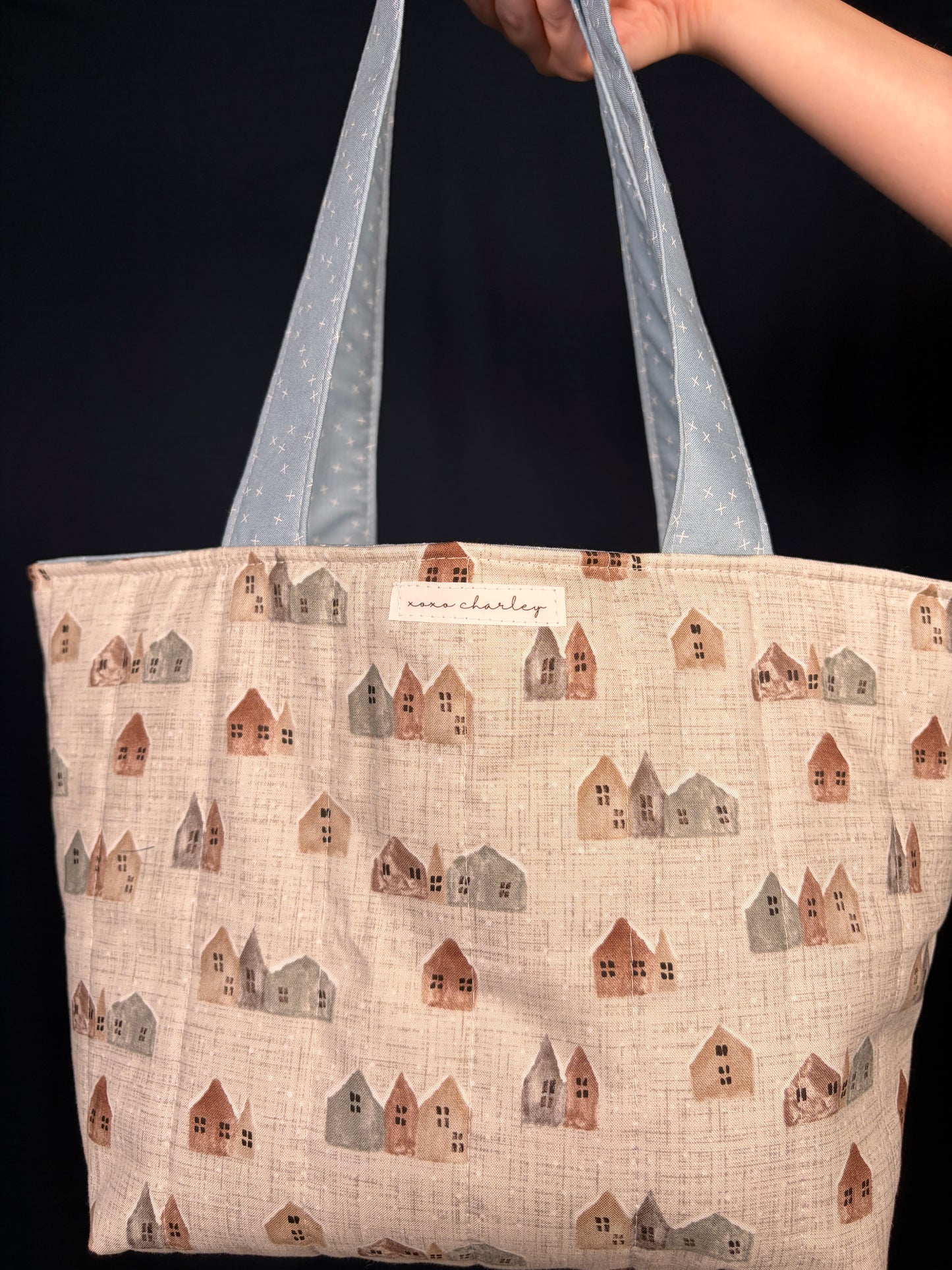 Snowed In Cottage Tote Bag *limited-edition*