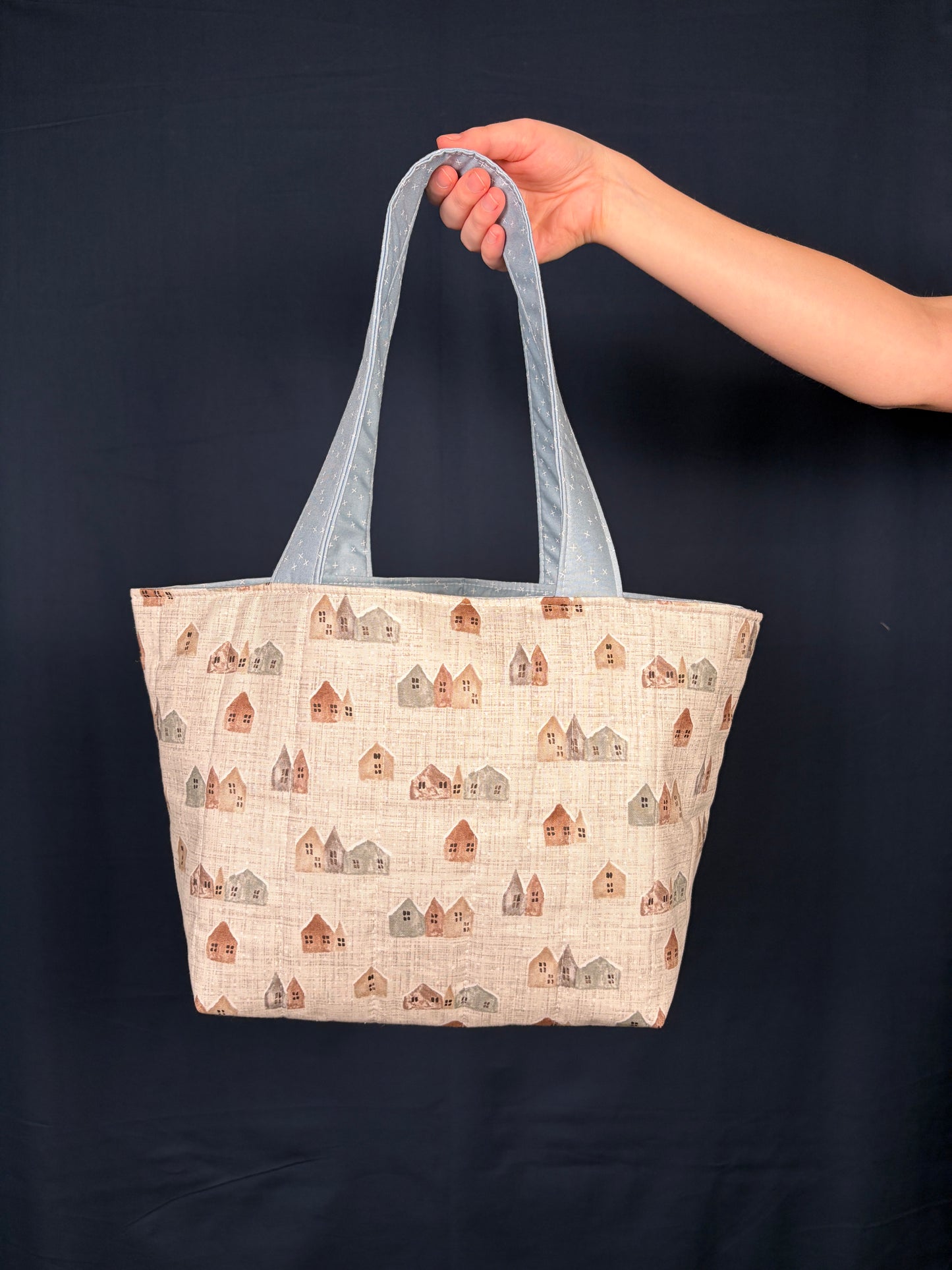 Snowed In Cottage Tote Bag *limited-edition*