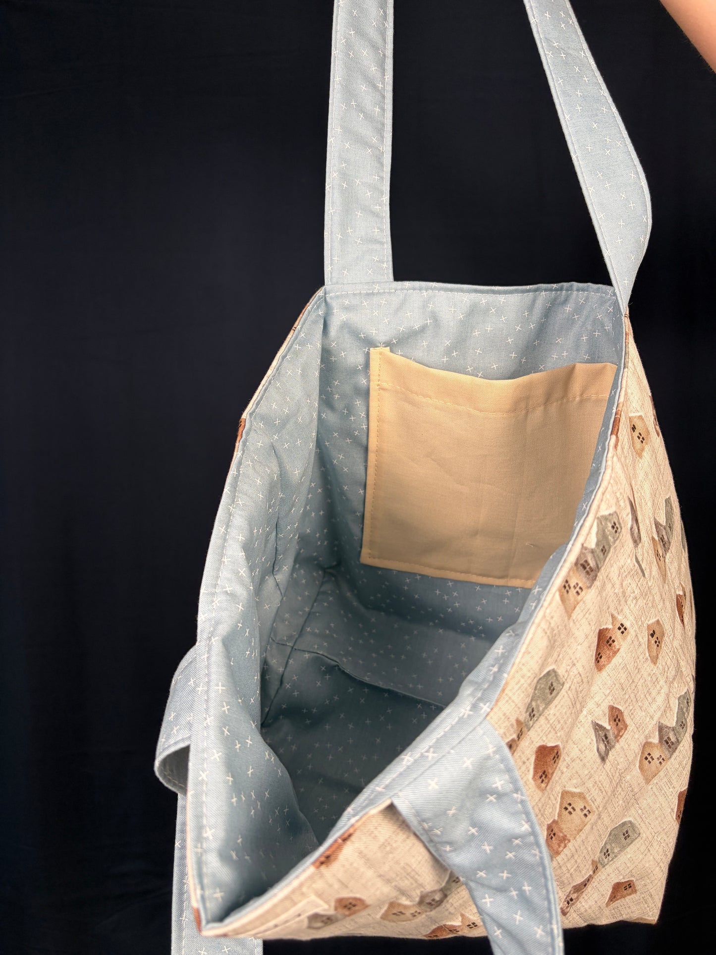 Snowed In Cottage Tote Bag *limited-edition*