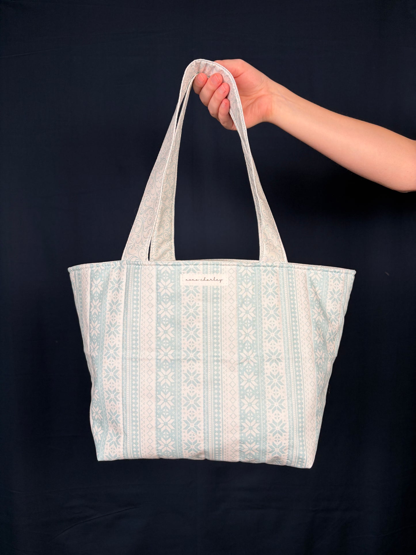 Snowy Tracks Tote Bag *limited-edition*