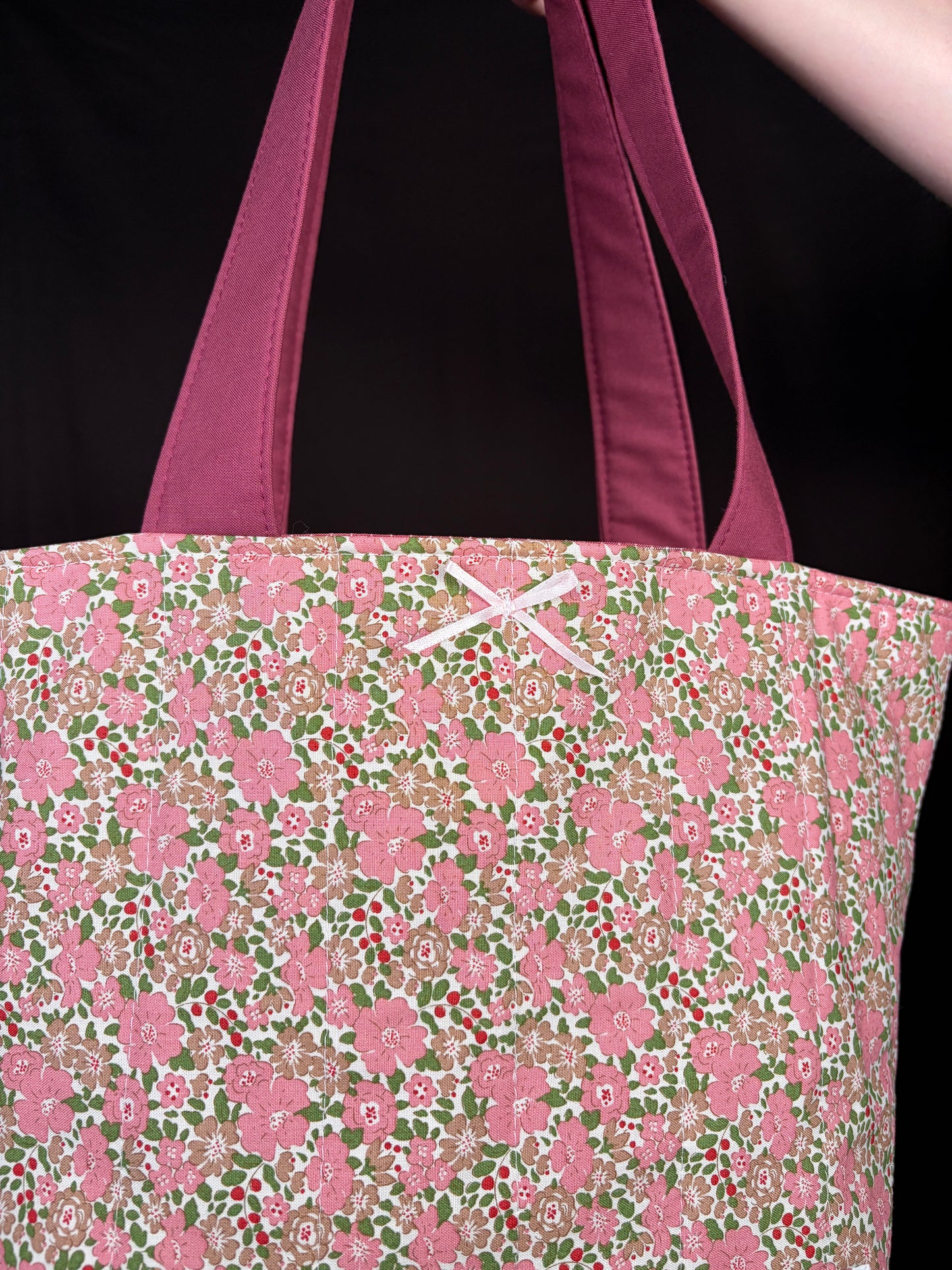 Sparkling Winter Bloom Tote Bag *limited-edition*