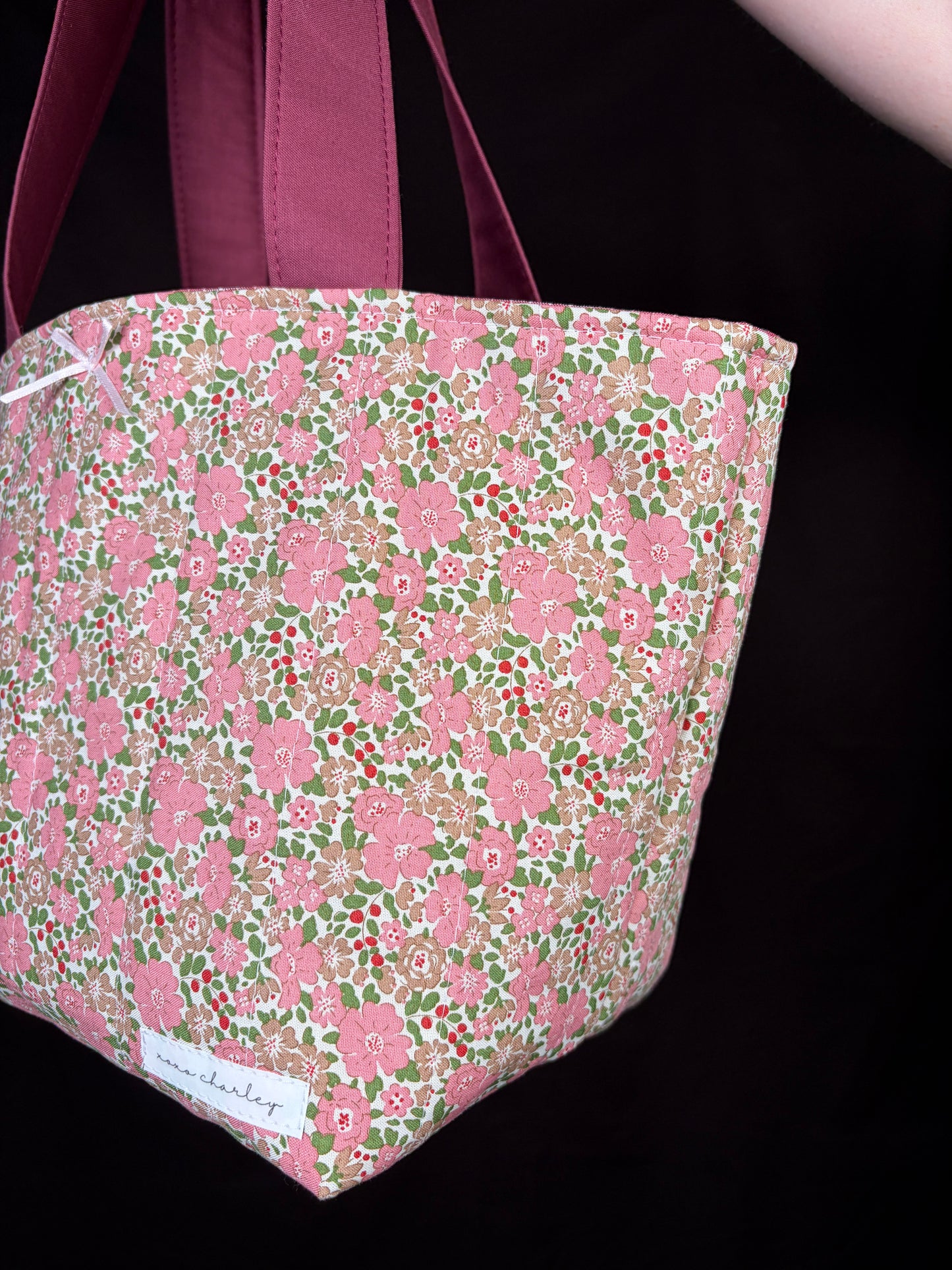 Sparkling Winter Bloom Tote Bag *limited-edition*