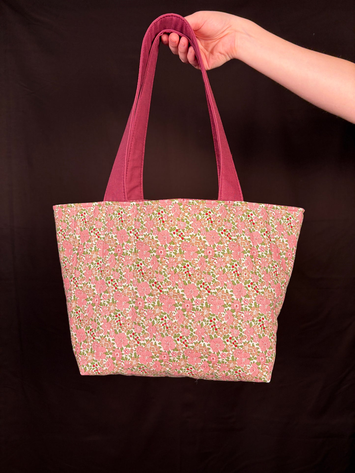 Sparkling Winter Bloom Tote Bag *limited-edition*