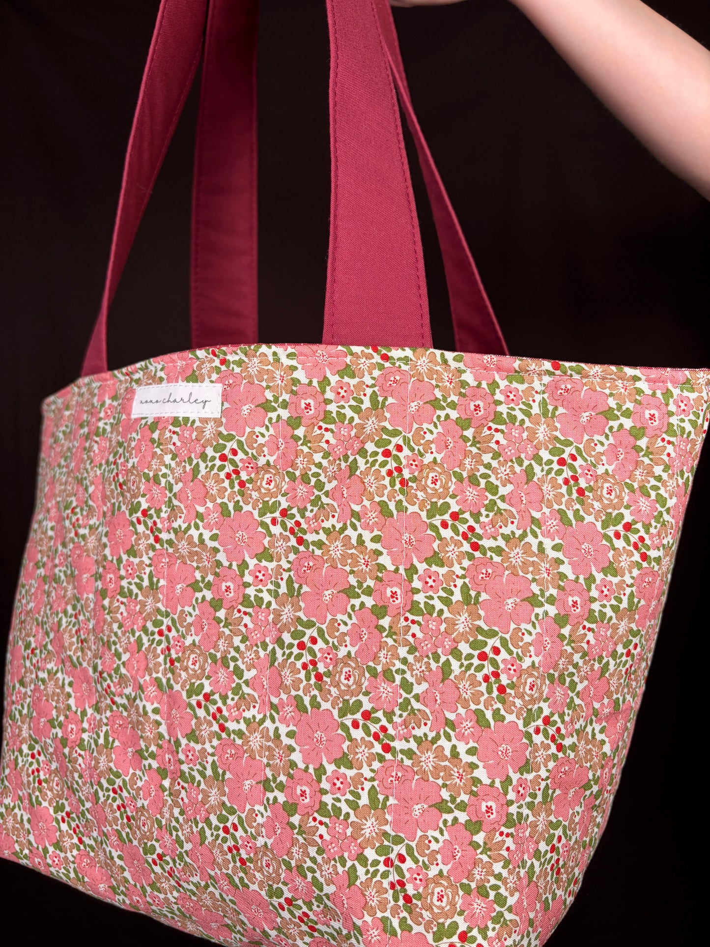 Winter Bloom Tote Bag *limited-edition*