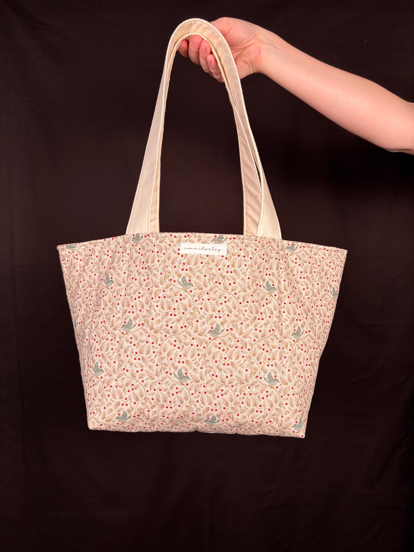 Scarlet Knit Scarf Tote Bag *limited-edition*