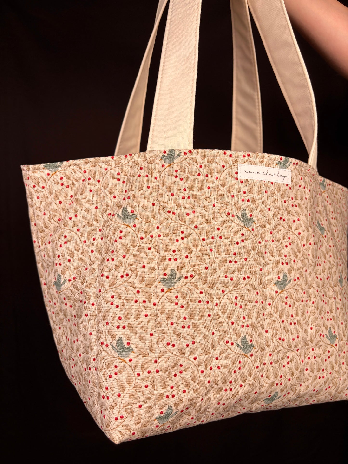 Scarlet Knit Scarf Tote Bag *limited-edition*