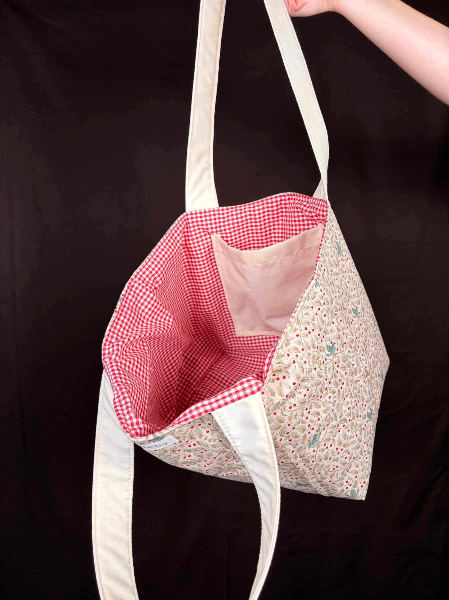 Scarlet Knit Scarf Tote Bag *limited-edition*