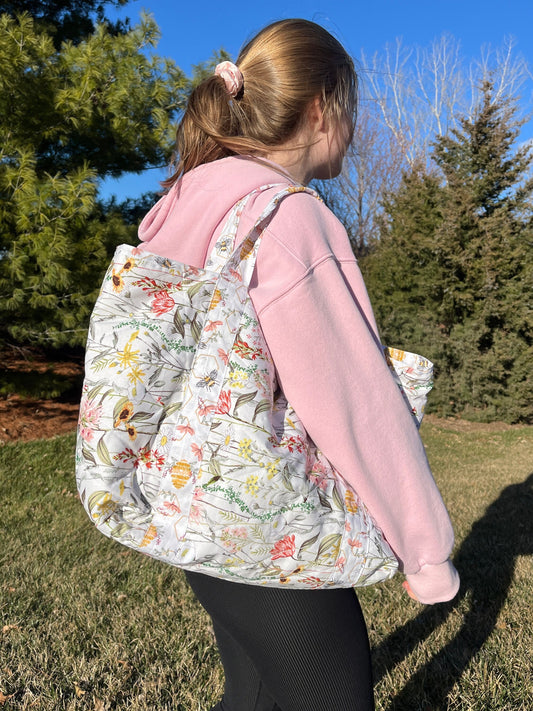 The Farmers Market Large Tote Bag