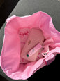 Tiny Pink Hearts Mini Tote Bag